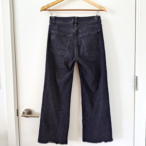 Black faded denim jeans size 26 - Picture 3 of 3